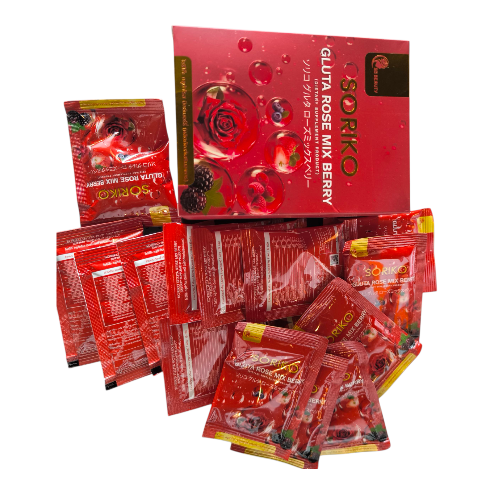 Soriko Gluta Rose Mix Berry